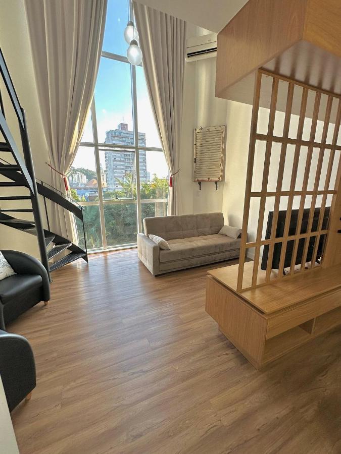 Saint Sebastian Flat 307 - Com Hidro! Ate 4 Pessoas, Duplex, No Centro Villa Jaragua do Sul Luaran gambar